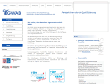 Tablet Screenshot of gwab.de